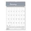 House Of Doolittle Bar Harbor Recycled Monthly Wall Calendar, 12x17, White/Blue/Gray Sheets, 12-Month (Jan-Dec): 2022 332
